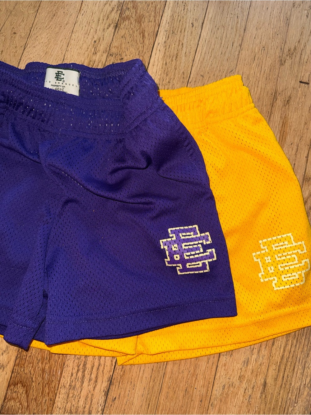 Set of 2 Eric Emanuel shorts KIDS LARGE (6)